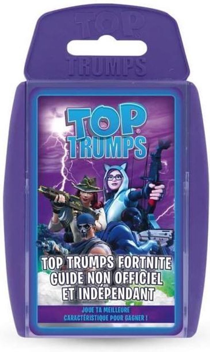 Winning Moves Top Trumps Fortnite onofficiÎle en onafhankelijke gids - Franse versie