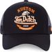 Vondutch Black Trucker Snapback EAGLE Cap