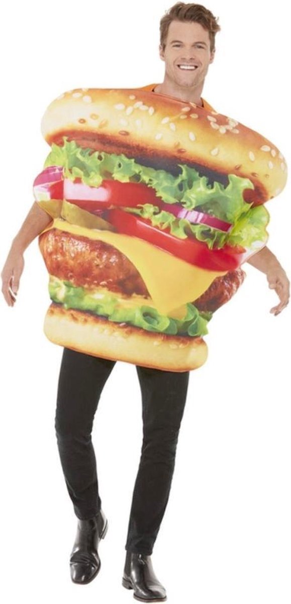Smiffys Kostuum Burger Multicolours