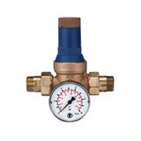 RIEGLER 101350-100.102 Drukregelaar voor drinkwater, DVGW-getest, R 3/4, 1,5-6 bar, 1 stuk