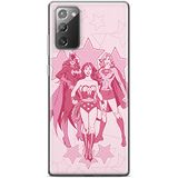 ERT GROUP Samsung Galaxy Note 20 hoesje, officiële Super Girls 002 hoes, perfect aangepast aan de vorm van de mobiele telefoon en TPU-hoes