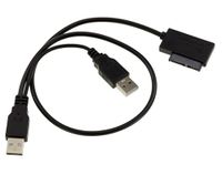 KALEA-INFORMATIQUE MINISATA-naar-USB 2.0 converteradapter