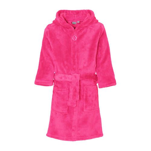 Playshoes Fleece Badjas - Fuchsia