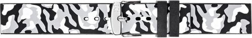 Morellato Horlogebandje Camouflage Silicone Grijs 22mm