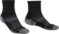 Bridgedale Heren Wandelsokken Quarter Lightweight Zwart