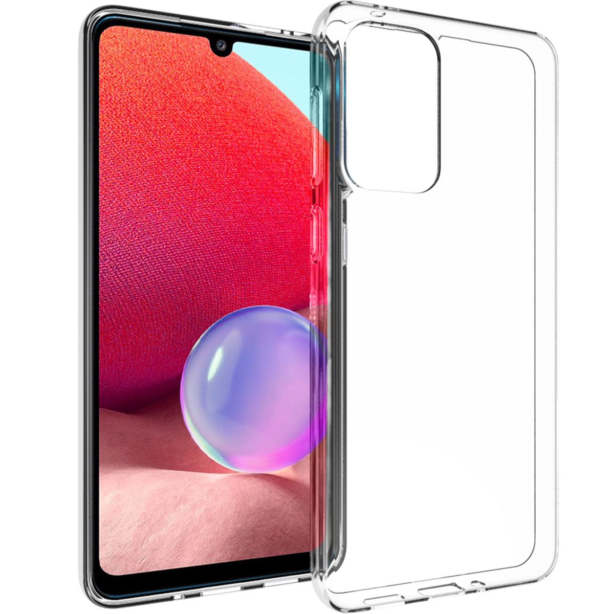 Accezz Clear Backcover Samsung Galaxy A33 - Transparant - TPU Silicone Cover Case
