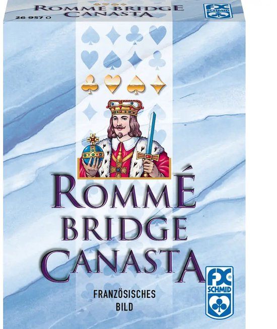 Ravensburger Speelkaarten Rommé Bridge Canasta Klassiek Kaartspel
