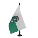 AZ FLAG Tafelvlag Stiermarken 21x14 cm Polyester 100D Plastic Voet