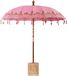 Parasol Balinais avec base Rose Ø 210-220 cm