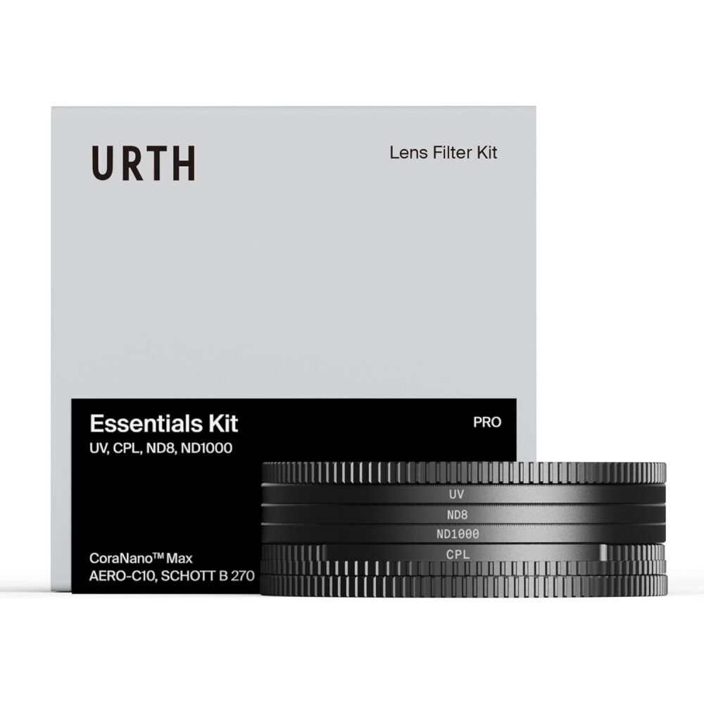 Urth 72mm Essentials Filter Kit Pro (UV, CPL, ND8, ND1000)