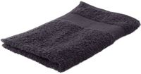 Arowell Gastendoek Gastenhanddoek 50 x 30 cm - 500 Gram - Zwart - 3 stuks