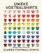 Unieke 20 Leafdesdichten en in liet fan wanhoop Unieke voetbalshirts