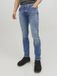JACK&JONES - JJIGLENN JJORIGINAL JOS 985 80SPS NOOS Hommes Jean Coupe slim Taille basse Bleu Coton Polyester Élasthanne