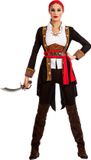 Boland - Kostuum Piraat Rachel (M/L) - Volwassenen - Polyester - Multi