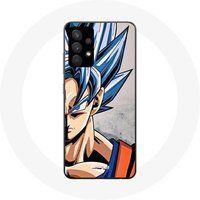Maniacase Etui voor Samsung Galaxy A13 5G Anime Dragon Ball Goku blauw haar