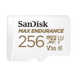 SanDisk MAX ENDURANCE 256GB MicroSDXC - Class 10, UHS-I, V30 + SD Adapter