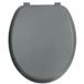 Arvix lunette de toilette en bois HDF - gris Magma