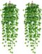 Ibenzoa® Vert Set van 2 kunstplanten