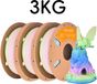 StarTech PLA-filament voor 3D-printers - Mat, regenboogkleuren - 1,75 mm - Tolerantie ±0,03 mm - Spoel van 3 kg - Meerkleurig, aquarel-effect