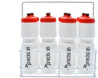 Precision Bidonkrat Met 8 Bidons 32 X 18 Cm Wit