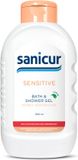 Sanicur Bath & Showergel Sensitive - 6 x 300 ml - Voordeelverpakking