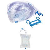 GIMA Urinezak met slang en terugslagventiel, inhoud 2.000 cc, 90 cm, 30 stuks