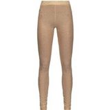 PINKO Ginseng 2 Legging Charmeuse Full Strass Matt Almond Taille: S
