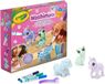 Crayola Washimals Set de coloriage, 3 animaux couleur pastel, dès 3 ans, jouet créatif à colorier et à laver