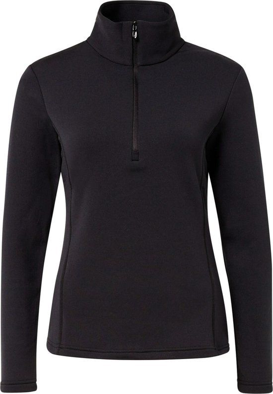 CMP Sportief Sweatshirt Dames Zwart - Maat 42 (XL) - Hardlopen - Polyester - Herfst/Winter 2020