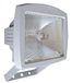 TIBELEC 344 140 Eco-halogeenspot voor buiten, grijs gietijzer, aluminium, 400 W
