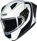 Nolan N60-6 Sport Mesmerico 341 Wit Zwart Metal Integraalhelm - Maat L