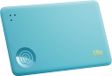Life360 Tile Slim - Portemonneefinder, Bluetooth-tracker en itemfinder voor bagagelabels, paspoorten en meer. Zowel iOS- als Android-compatibel. Telefoonfinder. 1 stuk (aqua lemon)