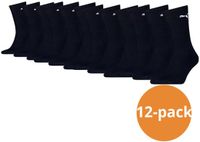 Puma Sportsokken Dark Navy - 12 paar - Maat 35/38