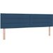 Tête de lit LED avec bandes LED bleues 180 cm tissu