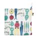 Almedahls Manique Manique Picknick 23x23 cm petit motif Multicolore