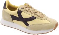 Boax Studio - Lage sneakers - Leer - Geel - Vrouwen - Maat 41
