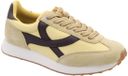 Boax Studio - Lage sneakers - Leer - Geel - Vrouwen - Maat 41