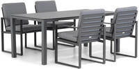 Santika Furniture Santika Zaga/Pallazo 180 cm dining tuinset 5-delig