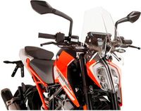 PUIG Carenabris New Generation Sport Voorruit KTM 125 Hertog/390 Hertog Transparant