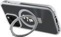 Karl Lagerfeld, Hoesje geschikt voor Apple iPhone 15 Pro - TPU MagSafe Ring Stand Karl & Choupette, Transparant