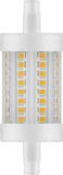 Ledvance Performance LED R7s Dubbel Ended 78mm Helder 8W 1055lm - 827 Zeer Warm Wit
