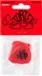 Dunlop Tortex Standard .50 Plectrum 12-Pack rood