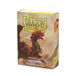 Dragon Shield Matte Amber Japanese Size Card Sleeves 60 Pieces