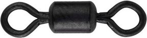 Spro Matt Black Rolling Swivel - 14 mm - maat 5