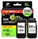 Canon Cartouches d'encre 540 XL, 541 XL pour Canon Pixma, 2-pack