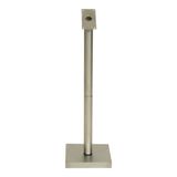 Securit® Kleine Roestvrijstalen Paal En Voet Set 85 cm