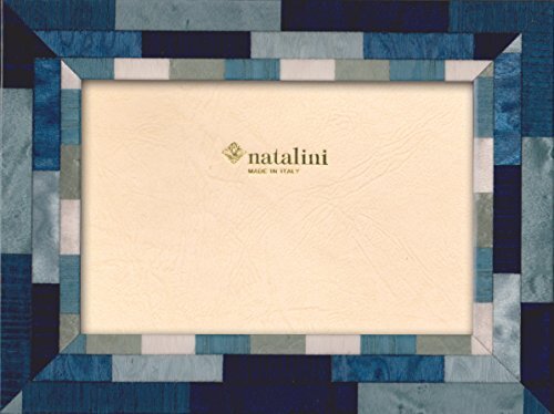 Natalini MIRA BLU\B\A 13X18 fotolijst met ondersteuning voor tafel, Tulipwood, blauw, 13 X 18 X 1,5