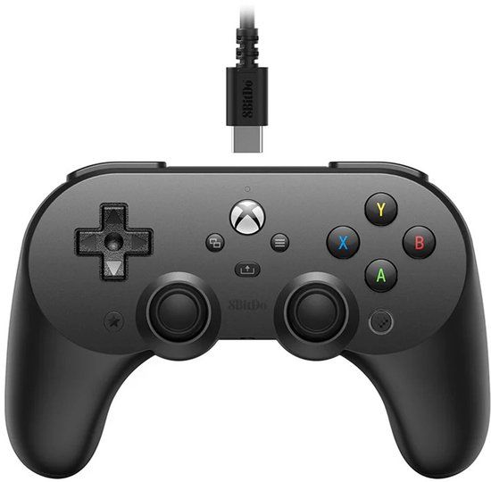 8Bitdo Pro 2 Zwart USB Gamepad Analoog/digitaal Xbox - RET00454