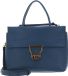 Coccinelle Arlettis Handbag Grained Leather Deep Blue