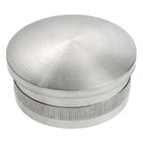 CROSO 250483 2504833 gekartelde dop gebogen, ø 48,3 x 2,0 mm, roestvrij staal geslepen V2A, zilver